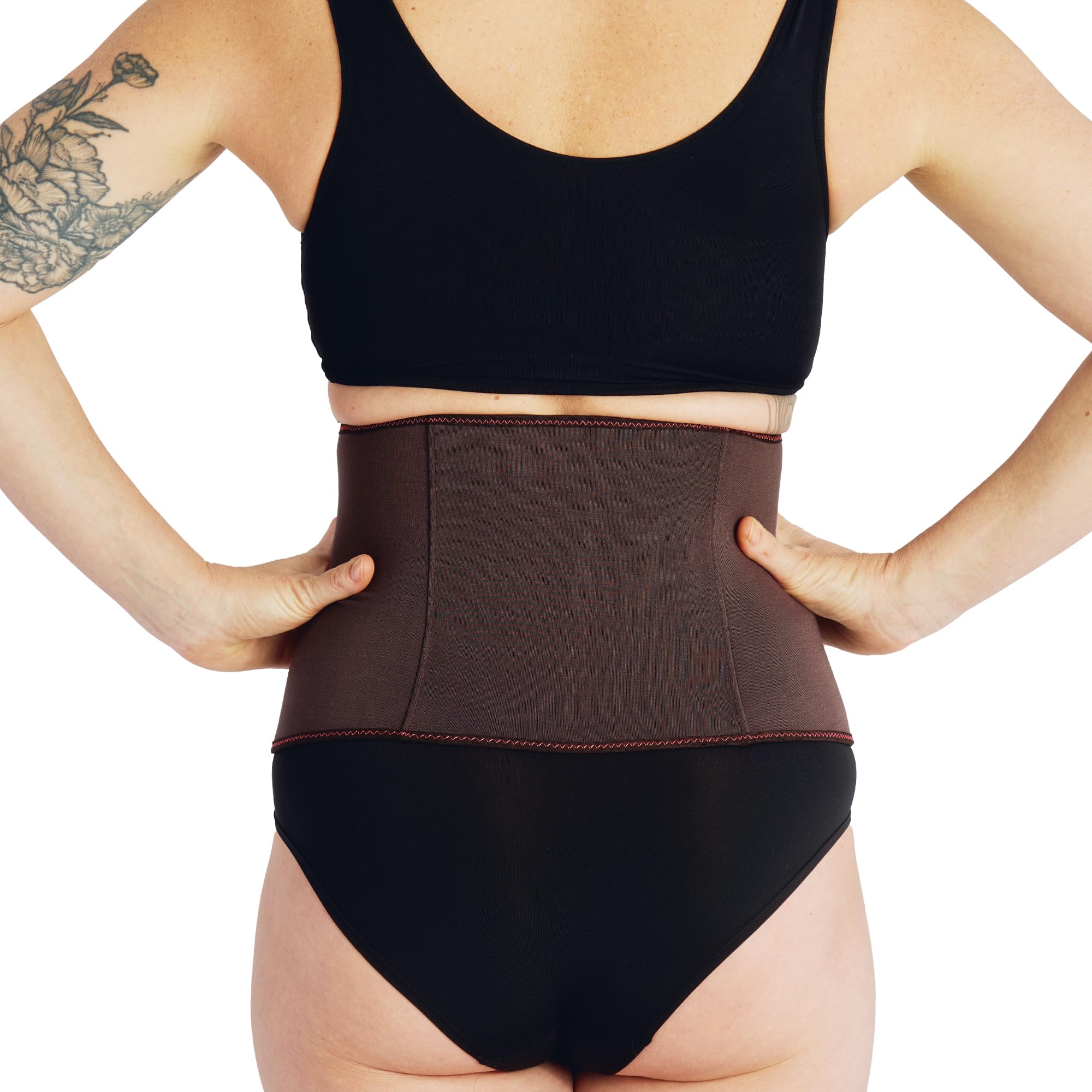 Belly Bandit BFF Postpartum Belly Wrap - Adjustable Abdominal Wrap for Post Pregnancy Recovery - Corset-Inspired Design for Waist, Core, & Back Support for C-Section or Natural Birth - Image 3