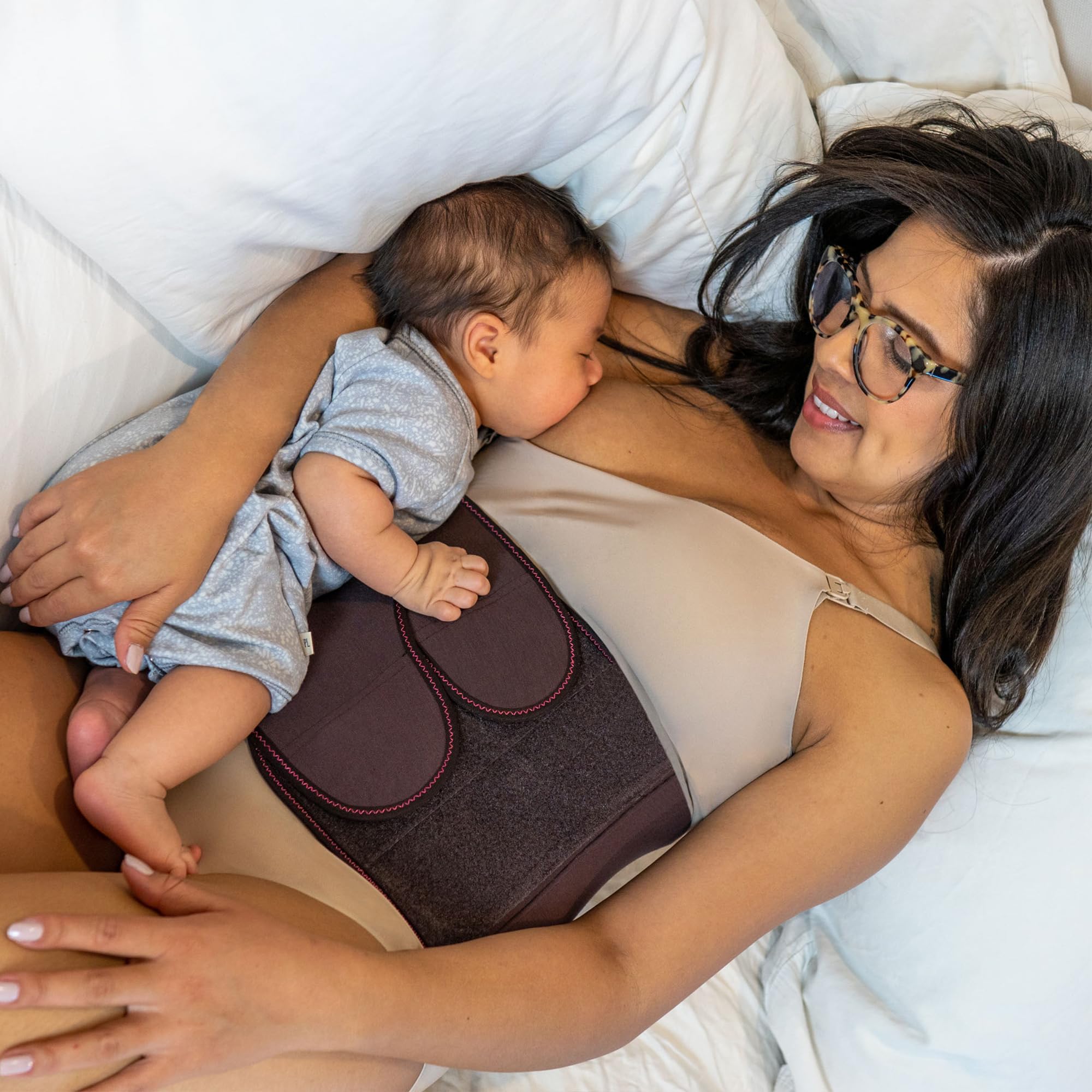 Belly Bandit BFF Postpartum Belly Wrap - Adjustable Abdominal Wrap for Post Pregnancy Recovery - Corset-Inspired Design for Waist, Core, & Back Support for C-Section or Natural Birth - Image 4