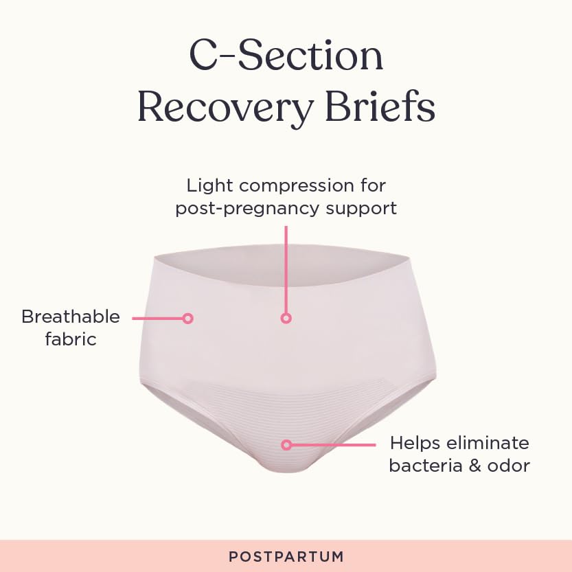 Belly Bandit - C-Section Recovery Hipster Briefs - Large, Black - Image 4