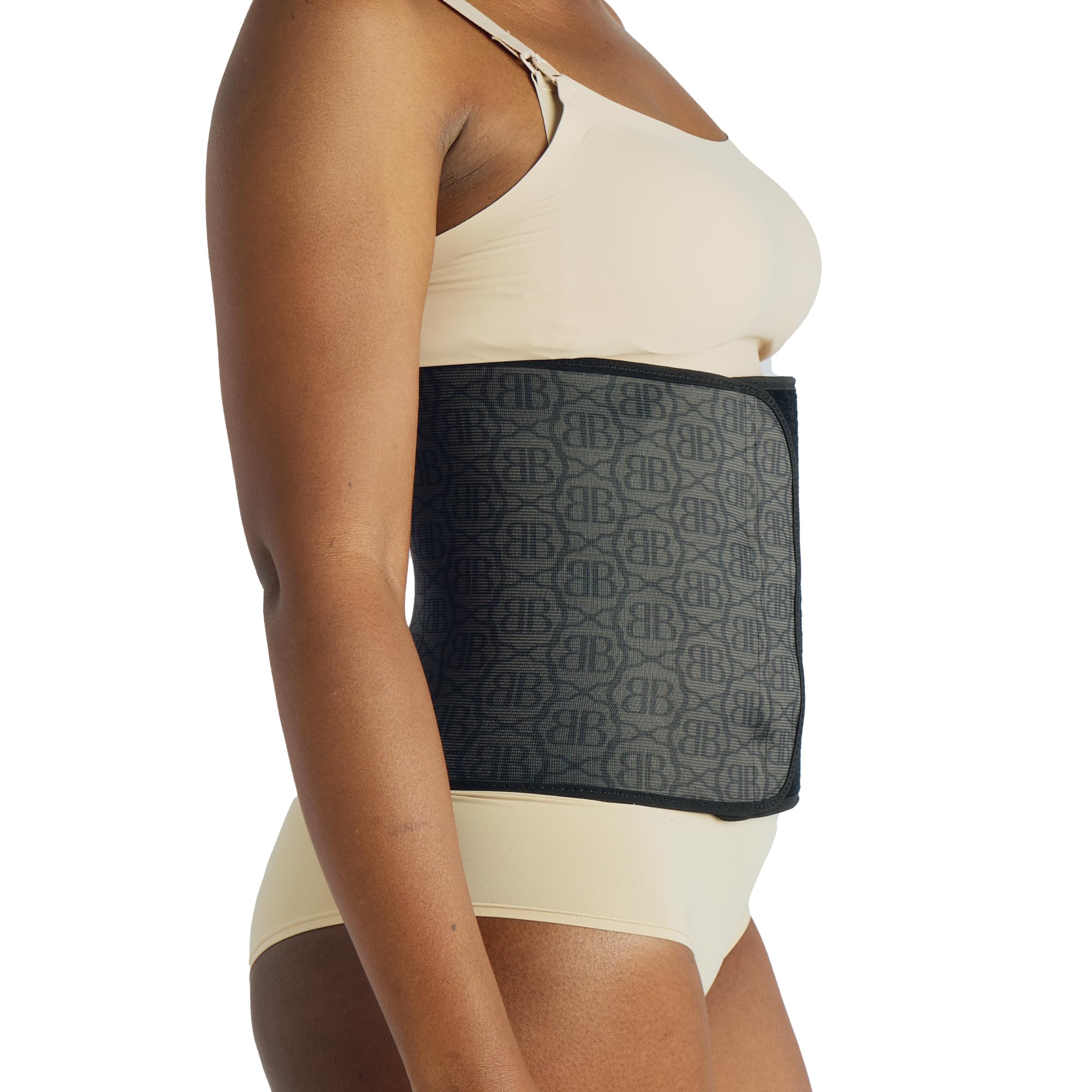 Belly Bandit Original Postpartum Belly Wrap - Adjustable Compression Abdominal Binder for Recovery - Supports Core, Waist, Back After Childbirth - Eases Discomfort, Promotes Movement - Image 5